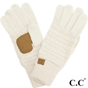 C.C Smart Touch Gloves Ivory